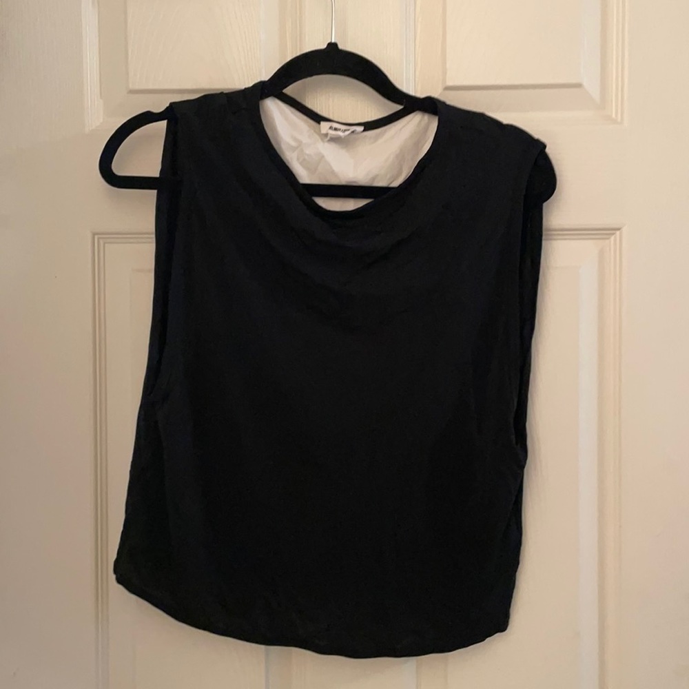 Helmet Lang crop style top